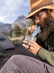 LifeStraw Filtr do wody Lifestraw Peak Series Personal Water Filter Straw - mountain blue Uniwersalny 5
