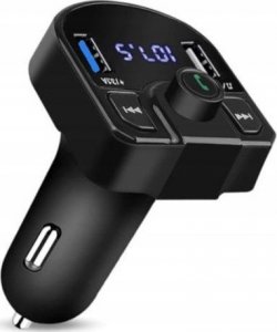Transmiter FM OEM Transmiter Fm Bluetooth Dual rozmowy ładowanie MP3 XA016 1