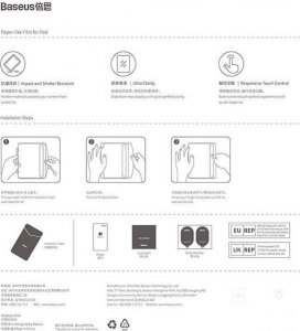 Baseus Szkło hartowane Baseus dla Pad Mini 6 8.3" 6