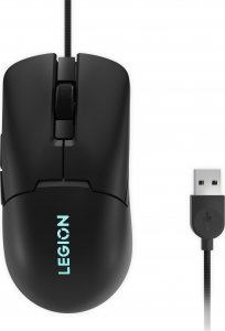 Mysz Lenovo Lenovo RGB Gaming Mouse Legion M300s Shadow Black, Wired via USB 2.0 4