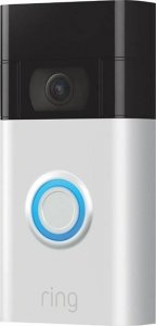 Samsung Wideodzwonek Ring Video Doorbell 2, akumulator/kabel, Satin Nickel 2