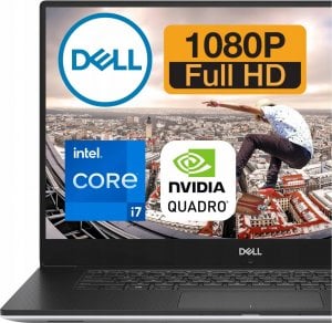 Laptop Dell Precision 5530 Intel Core i7 NVIDIA Quadro P1000 32GB DDR4 512GB SSD Windows 11 Pro 15.6" 1