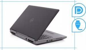 Laptop Dell Precision 7710 Intel Core i7 NVIDIA Quadro M3000M 16GB DDR4 512GB SSD Windows 10 Pro 17.3" 5