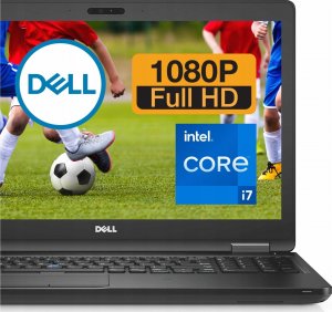 Laptop Dell Latitude 5580 Intel Core i7 32GB DDR4 1000GB SSD Windows 10 Pro 15.6" 1