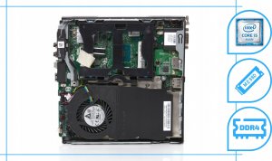 Komputer Lenovo ThinkCentre M920q Intel Core i5-8500T 16 GB 512 GB SSD Windows 11 Pro 3