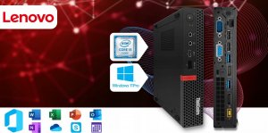Komputer Lenovo ThinkCentre M920q Intel Core i5-8500T 16 GB 512 GB SSD Windows 11 Pro 9