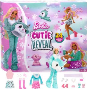 Kalendarz adwentowy Barbie Cutie Reveal HJX76 1