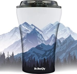 Dr.Bacty Apollo Ceramic Thermal Mug White 236ml MOUNTAIN 1