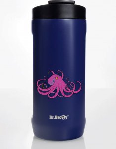 Dr.Bacty NOTUS Thermal Mug Galaxy Blue 354ml Ośmiornica Mag 2