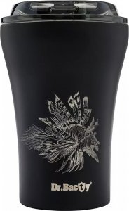 Dr.Bacty Apollo Ceramic Thermal Mug Black 236ml LIONFISH 1