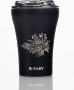 Dr.Bacty Apollo Ceramic Thermal Mug Black 236ml LIONFISH 2