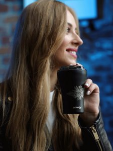 Dr.Bacty Apollo Ceramic Thermal Mug Black 236ml LIONFISH 4