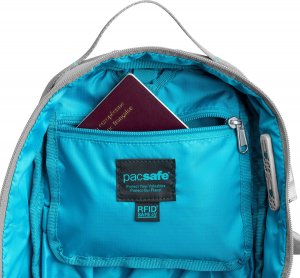 Pacsafe Pacsafe ECO 12L sling backpack Econyl Gravity Gray 11