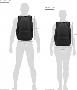 Pacsafe Metrosafe LS450 ECONYL backpack Econyl Black 14