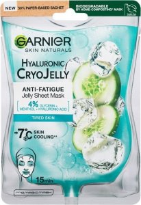 Garnier GARNIER_Skin Naturals Hyaluronic Cryo Jelly Shit Mask żelowa maska do twarzy z kwasem hialuronowym 27g 1