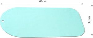 BabyOno Mata antypoślizgowa 35x70cm zielony (ON-2175) 2
