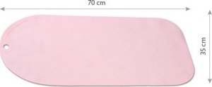 BabyOno Mata antypoślizgowa 35x70cm różowy (ON-2176) 3