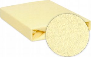 Matex MATEX PODKŁAD HIG.PRZEŚCIERADŁO NIEPRZEM AKALNE FROTTE 70X140 ECRU 5