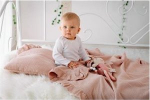 Pulp PULP-PODUSZKA MUŚLINOWA 35X45CM BEŻOWA 4