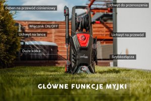 Myjka ciśnieniowa Lehmann Missouri 240 bar (LGAPW-2216) 6