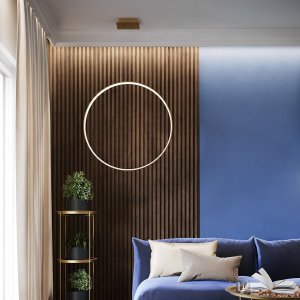 Lampa wisząca Sollux Lighting Lampa Wisząca Rio 110 Złota Led 3000K Led 70W Thoro Lighting 13