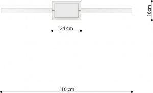 Lampa wisząca Sollux Lighting Lampa Wisząca Rio 110 Złota Led 3000K Led 70W Thoro Lighting 10