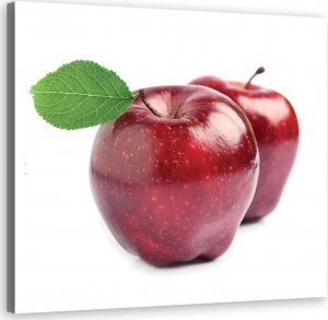 Feeby Obraz na płótnie, Owoce jabłka - 60x60 1