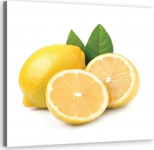 Feeby Obraz na płótnie, Owoce cytryna - 60x60 1