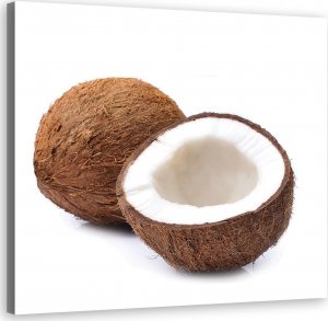 Feeby Obraz na płótnie, Owoce kokos - 60x60 1