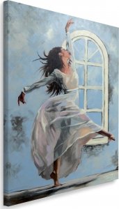 Feeby Obraz na płótnie, Tancerka baletnica - 40x60 1