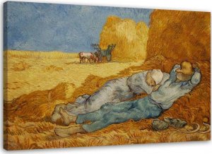 Feeby Obraz na płótnie, Siesta - V. van Gogh reprodukcja - 60x40 1