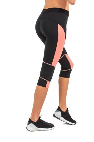 IQ Damskie legginsy Eira WMNS Black/Shell Pink r. S 6