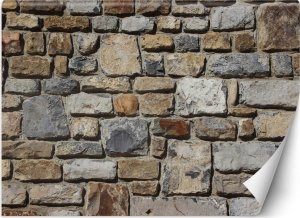 Feeby Fototapeta, Kamienna ściana z piaskowca - 100x70 1