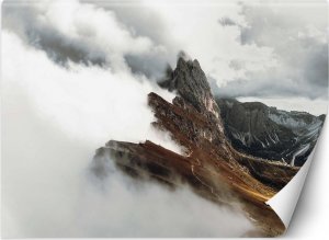 Feeby Fototapeta, Góry mgła chmury - 100x70 1