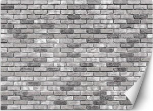 Feeby Fototapeta, Mur z szarej cegły - 250x175 1