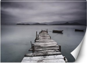 Feeby Fototapeta, Pomost nad jeziorem - 250x175 1