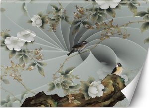 Feeby Fototapeta, Ptak na gałęzi 3D - 250x175 1