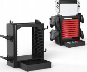JYS Organizer Stojak Podstawka Na Konsolę, Pady, Akcesoria I Gry Nintendo Switch / Switch Oled Ns153 2