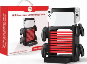 JYS Organizer Stojak Podstawka Na Konsolę, Pady, Akcesoria I Gry Nintendo Switch / Switch Oled Ns153 3