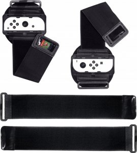 JYS Opaska Pasek Mocowanie Na Rękę Nogę Do Nintendo Switch / Switch Oled + 2x Pasek Przedłużający Ns245 3