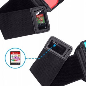JYS Opaska Pasek Mocowanie Na Rękę Nogę Do Nintendo Switch / Switch Oled + 2x Pasek Przedłużający Ns245 6