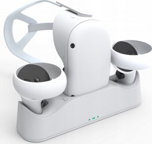 JYS Ładowarka Stacja Dokująca Stojak + Akumulatory Do Oculus Quest 2 / Jys-oc003 4