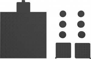 JYS Nakładki Osłony Na 2x Kontroler / Pad I Konsolę Xbox Series X / Jys-x135 2