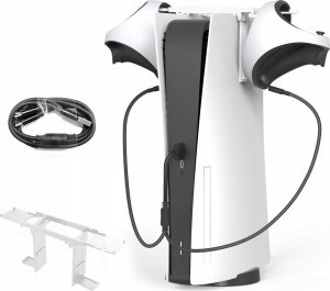 JYS Uchwyt Mocowanie Do Playstation 5 / Ps5 Na 2x Pad Vr2 / Słuchawki / P5160 3