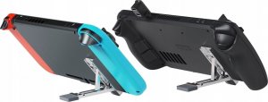 JYS Zestaw Do Steam Deck / Nintendo Switch Oled / Osłony Na Joystick + Adapter Na 2x Type-c + Stojak / Jys-sd015 5