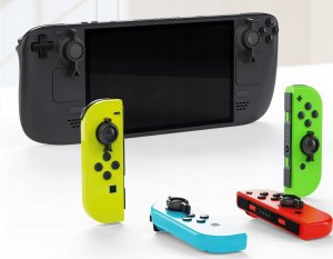 JYS Zestaw Do Steam Deck / Nintendo Switch Oled / Osłony Na Joystick + Adapter Na 2x Type-c + Stojak / Jys-sd015 8