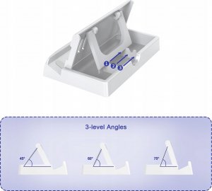 JYS Podstawka Stojak Uchwyt Statyw Do Asus Rog Ally / Steam Deck / Nintendo Switch Oled Lite / Jys-ra001 4
