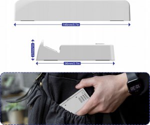 JYS Podstawka Stojak Uchwyt Statyw Do Asus Rog Ally / Steam Deck / Nintendo Switch Oled Lite / Jys-ra001 5