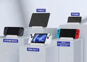 JYS Podstawka Stojak Uchwyt Statyw Do Asus Rog Ally / Steam Deck / Nintendo Switch Oled Lite / Jys-ra001 9