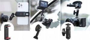 Ulanzi Uchwyt na szybę do telefonu/kamery/aparatu (Sc-01) 4